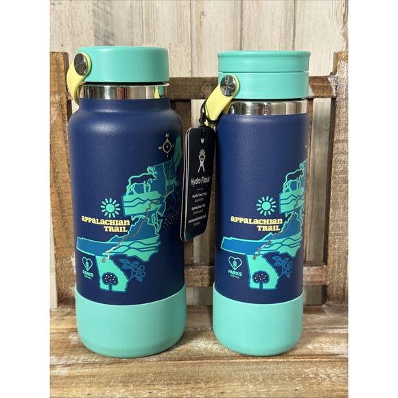 2021 Hydro Flask Limited Edition Trail Series Water Bottle Hiking Set Of 6 - Picture 7 of 16